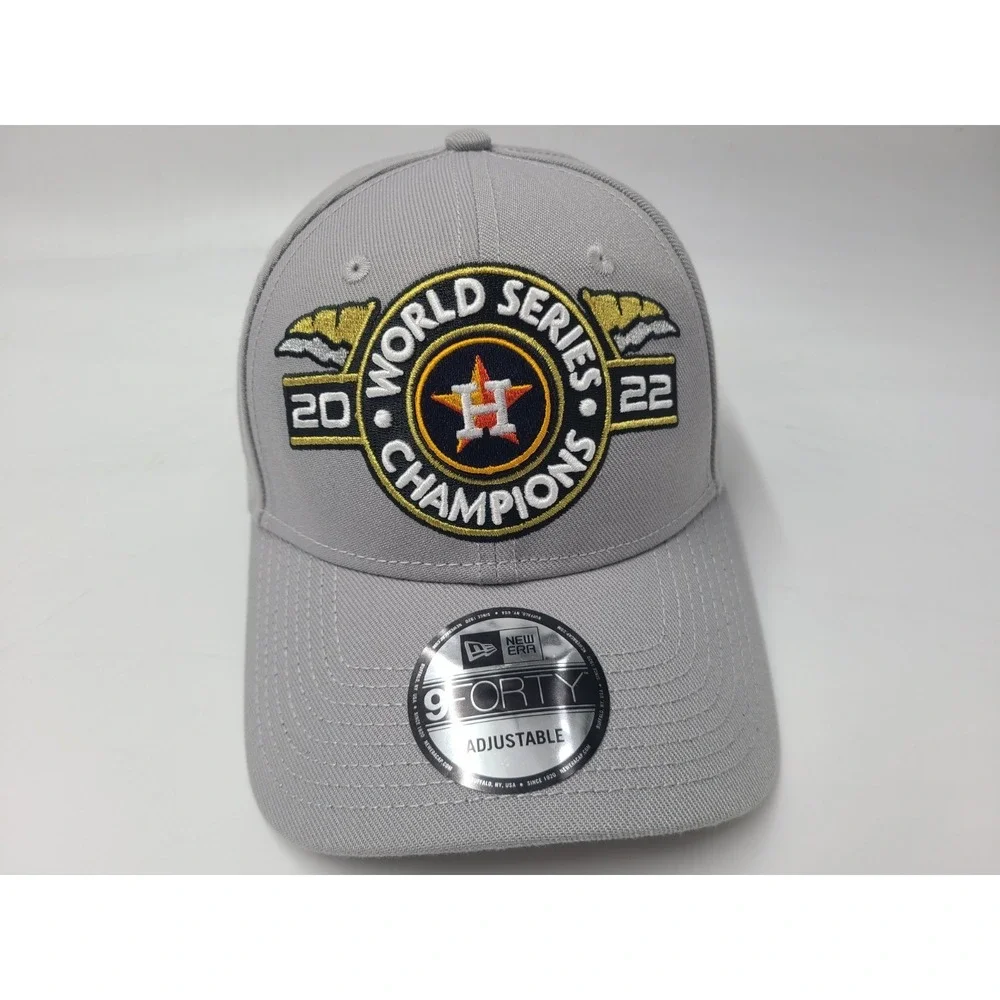 Houston Astros 2022 World Series Champions New Era 9Forty Snapback‎ Hat Cap MLB